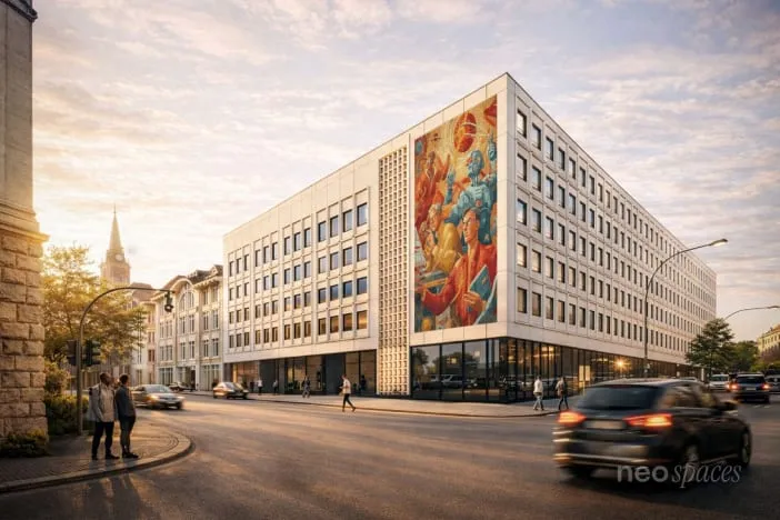 Sixty2 – ca. 730 m² Bürofläche im Staffelgeschoss, Klosterstraße 62, Berlin-Mitte