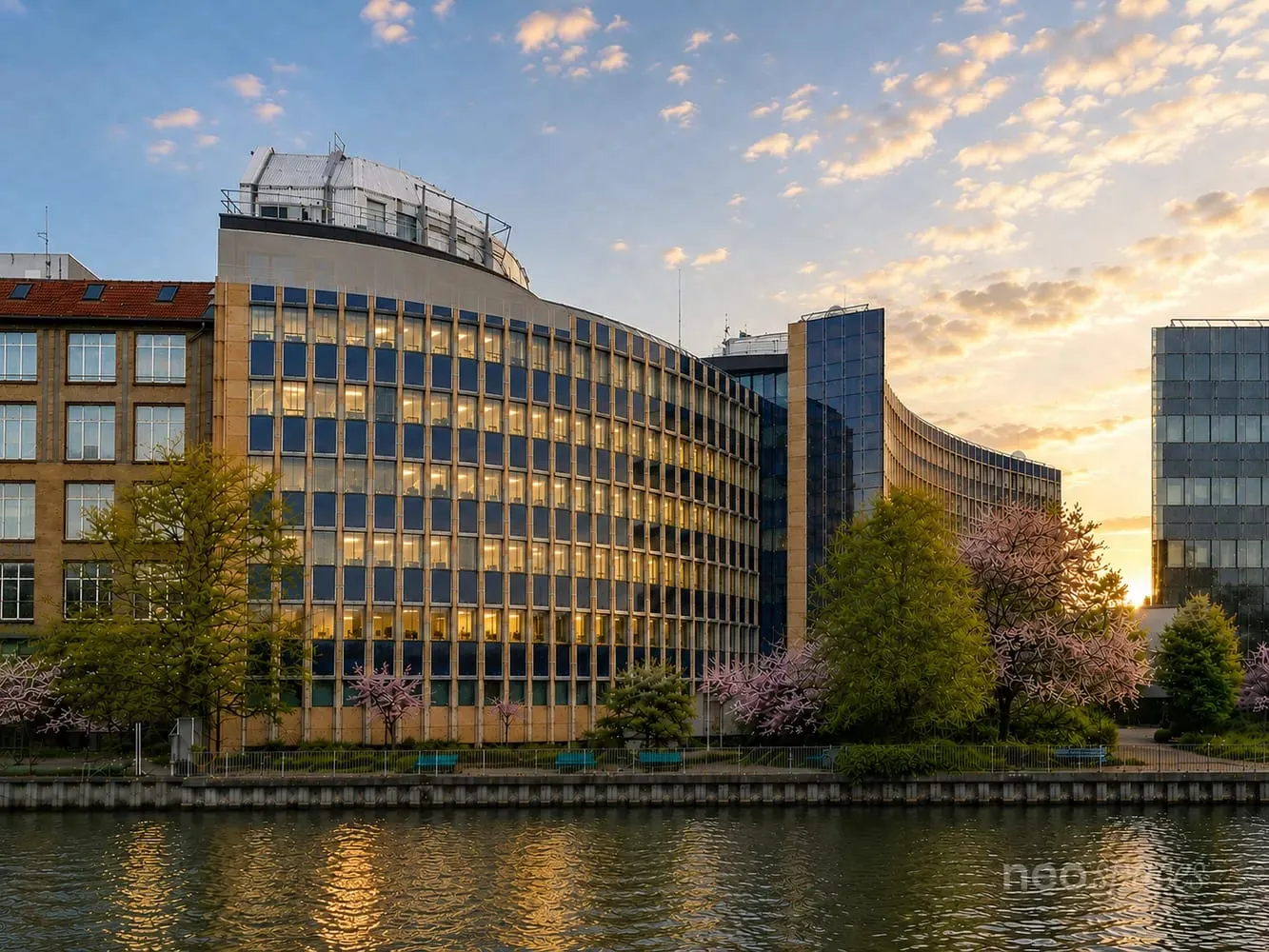 Bürofläche 2.366 m² im 4. OG (teilbar ab 503 m²) – Spreétage, Berlin-Mitte