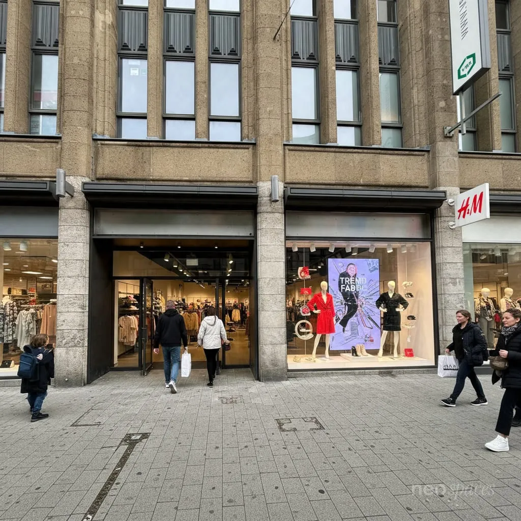 Prime retail space between H&M and Müller in top location Gelsenkirchen